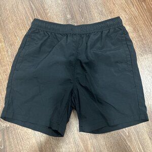 BROOKLYN CLOTH MENS SIZE S Small Kent Ave Volley Swim Trunk Black
